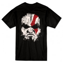 Kratos Face T-Shirt - Black